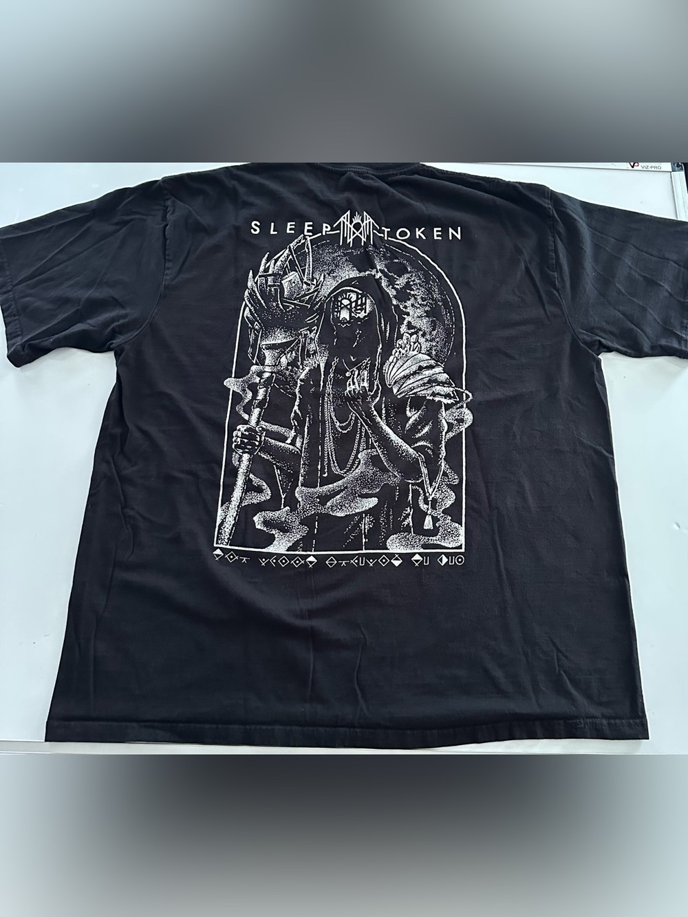 Sleep Token Mens Sz 3XLarge 2 Sided 2025 Concert T Shirt Black Punk Rock N Roll